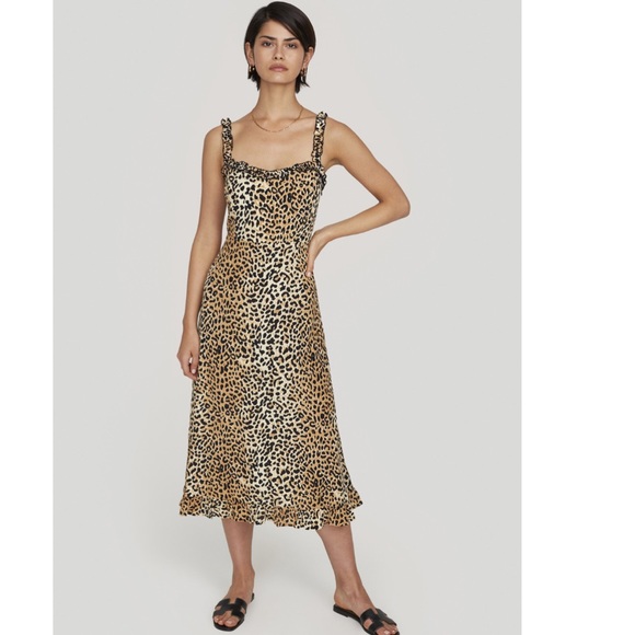faithfull the brand noemie midi dress